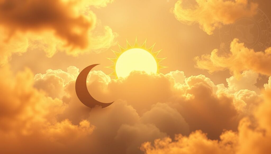 Sonne und Mond im Horoskop